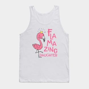 Flamazing Daughter - Flamingo Tank Top